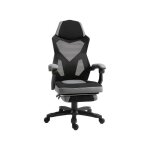 Mh - fauteuil de bureau gaming starship gris et noir