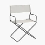 Fauteuil / chaise de camping et plage - pliable compact et lger - fgx xl - batyline iso - beige seigle ...