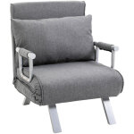 Fauteuil chauffeuse canapé - lit convertible 1 place déhoussable grand confort coussin pieds accoudoirs ... Fauteuil chauffeuse canapé - lit convertible 1 place déhoussable grand confort coussin pieds accoudoirs ...