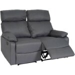 Fauteuil cinma 2 places hhg 136, fauteuil relax canap tv, accoudoir fonction couchage nosagfederung ...