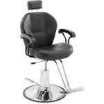 Fauteuil de coiffeur - physa - réglable en hauteur, pivotant et inclinable - avec repose - pieds en t ... Fauteuil de coiffeur - physa - réglable en hauteur, pivotant et inclinable - avec repose - pieds en t ...