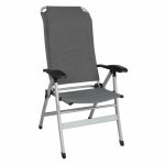 Fauteuil confort maxi pour camping baya sun coloris - gris baya