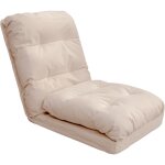 Deco arts - fauteuil convertible avec dossier r�glable � 6 positions beige