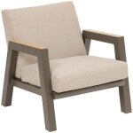 Hesperide - fauteuil de jardin axiome praline en aluminium traité en epoxy - hespéride Hesperide - fauteuil de jardin axiome praline en aluminium traité en epoxy - hespéride
