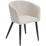 Atmosphera - fauteuil marlo beige cr�ateur d'int�rieur