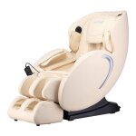 Home deluxe - fauteuil de massage avec fonction zro gravit sono - beige couleur beige