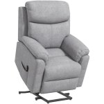 Homcom - fauteuil de massage releveur électrique - fauteuil inclinable avec repose - pied ajustable, ... Homcom - fauteuil de massage releveur électrique - fauteuil inclinable avec repose - pied ajustable, ...