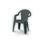 Salmar - autres fauteuil monobloc norma anthracite