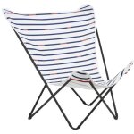 Fauteuil papillon grande largeur - pop up xl - airlon - blanc marin - lafuma mobilier