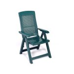 Fauteuil en r�sine pliable tampa vert progarden