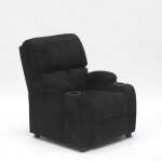 Le roi du relax ? fauteuil relax inclinable en microfibre velours ? repose - pieds int�gr� ? dossier ...