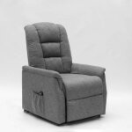 Fauteuil relax inclinable et releveur 2 moteurs emma plus - gris