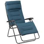 Fauteuil relax jardin - chaise longue matelassé zéro gravité - xl - rsx clip xl - aircomfort® - bleu ... Fauteuil relax jardin - chaise longue matelassé zéro gravité - xl - rsx clip xl - aircomfort® - bleu ...