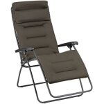 Lafuma mobilier - fauteuil relax jardin - chaise longue matelass zro gravit - xl - rsx clip xl - aircomfort ...