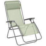 Fauteuil relax transat jardin - chaise longue z�ro gravit� - rt 2 - batyline� iso - vert moss - lafuma ...