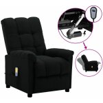 Fauteuil de fauteuil rembourr� inclinable en tissu disponible en diff�rentes couleurs couleur : noir