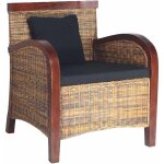 Fauteuil rotin tiss� � la main vidaxl