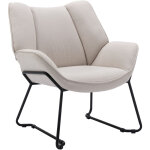 Wahson office chairs - fauteuil salon confortable assise pais fauteuil chambre avec pied mtal fauteuil ...