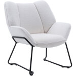 Wahson office chairs - fauteuil salon confortable assise �pais fauteuil chambre avec pied m�tal fauteuil ...