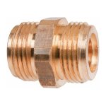 Raccord gaz - � visser - m�le 15 x 21 / m�le bouteille