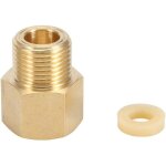 Fditt w21. 8 cga320 adaptateur pour r�servoir � air comprim� co2 w21. 8 ou cga320 1, 1pcs