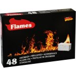 Allume - feu flames pour allumer les foyers grill poeles pack de 48 cubes