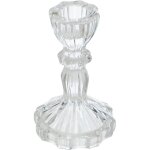 F��ric lights and christmas - bougeoir chandelier en verre h 11 cm - feeric christmas