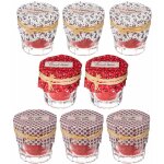 Fééric lights and christmas - set de 8 bougies parfumées de noël en pot confiture avec biscuits Épicés ... Fééric lights and christmas - set de 8 bougies parfumées de noël en pot confiture avec biscuits Épicés ...