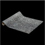 Fééric lights and christmas - chemin de table mesh argent sequin argenté 28 x 300 cm - feeric christmas ... Fééric lights and christmas - chemin de table mesh argent sequin argenté 28 x 300 cm - feeric christmas ...