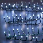 F��ric lights and christmas - guirlande lumineuse ext�rieur 500 led blanc froid bleu 12m - feeric lights ...