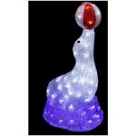 Otarie et son ballon lumineux 80 led extérieur Otarie et son ballon lumineux 80 led extérieur