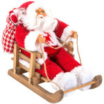 Fééric lights and christmas - père noël en habit traditionnel rouge et blanc sur sa luge 26 x 15 x 26 ... Fééric lights and christmas - père noël en habit traditionnel rouge et blanc sur sa luge 26 x 15 x 26 ...