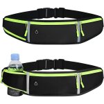 Fei yu - ceinture de course femme homme sac bananes de sport avec porte - bouteille ceinture de sport ...
