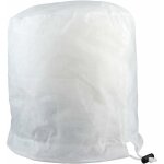 Housse de protection antigel pour plantes, fermeture clair blanche, rsistante au froid, ronde, en tissu ...