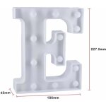 Lettres lumineuses alphabet lumineux lampe led lettre lumires lettre  ples pour rceptions partie ...