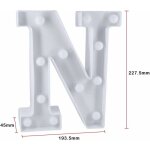 Lettres lumineuses alphabet lumineux lampe led lettre lumires lettre  ples pour rceptions partie ...