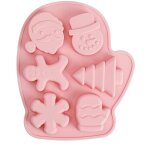 Fei yu - moule en silicone de noël avec 6 formes, modèle de gant de noël, moules à savon de grande taille, ... Fei yu - moule en silicone de noël avec 6 formes, modèle de gant de noël, moules à savon de grande taille, ...