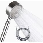 Fei yu pommeau douche haute pression avec tuyau 1. 5m, pommeau de douche acier inoxydable economie d'eau ...