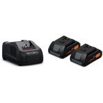 Fein - set de d�marrage avec 2 batteries procore 18v 4ah ampshare et un chargeur rapide gal 1880 cv ampshare ...