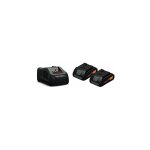 Fein - set de d�marrage avec 2 batteries procore 18v 4ah ampshare et un chargeur rapide gal 1880 cv ampshare ...