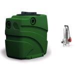 Fekabox 110 + feka vs 750 m - a - station de relevage - 24. 000 l / u - 920w - avec flotteur - une capacit� ...
