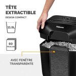 Fellowes - destructeur lx25 - coupe crois�e