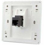 - femelle � femelle cat6 gigabit prise murale r�seau double passage rj45 lan fa�ade internet prise de ...
