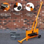 Fendeur de blocs 330 mm coupe - pav� b�ton am�nagement pierre brique outil ma�onnerie hauteur de coupe ...
