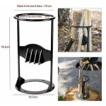 Fendeur de bches fendeur de bois robuste fendeur de protocole manuel en fonte diviseur de bois fendeur ...