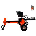 Fendeuse horizontale sakawa as9tg + huile 4 temps