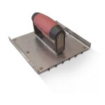 Marshalltown - fer plat � rainure en inox