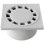 Siphon drain pvc 150 gris