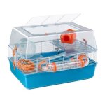 Ferplast - cage duna fun - 55 x 47 x 37, 5 cm - bleu