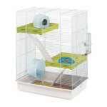 Ferplast - cage pour hamster 462958 cm - structure verticale en métal - accessoires inclus - blanc Ferplast - cage pour hamster 462958 cm - structure verticale en métal - accessoires inclus - blanc